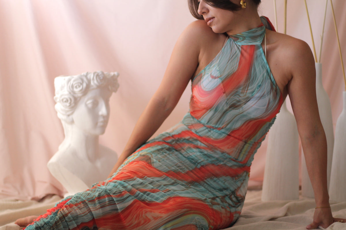 Coveted Club - Jo Ruched Cover-Up Dress