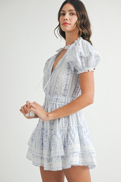 Marbella Ruffle Mini Dress