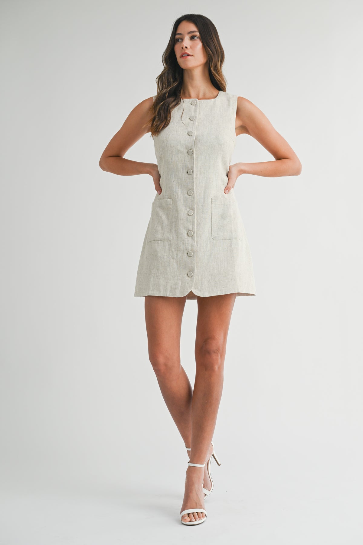 Melanie Linen Dress