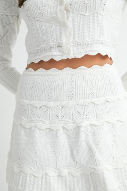 Clara Cardigan + Skirt